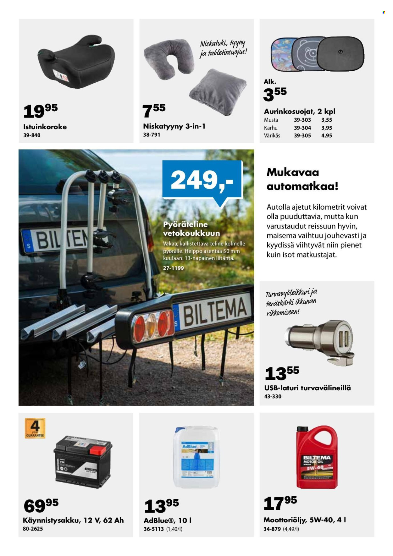 Biltema tarjoukset. Sivu 10