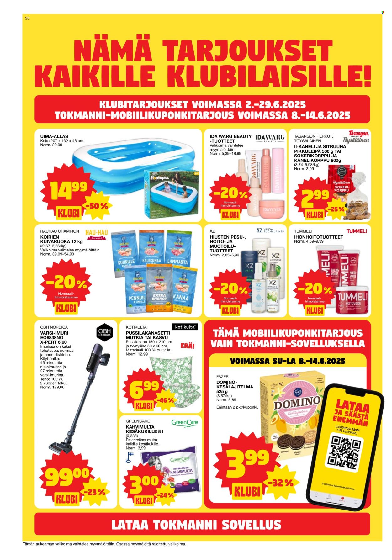 Tokmanni tarjoukset - 09.06.2025 - 15.06.2025. Sivu 28