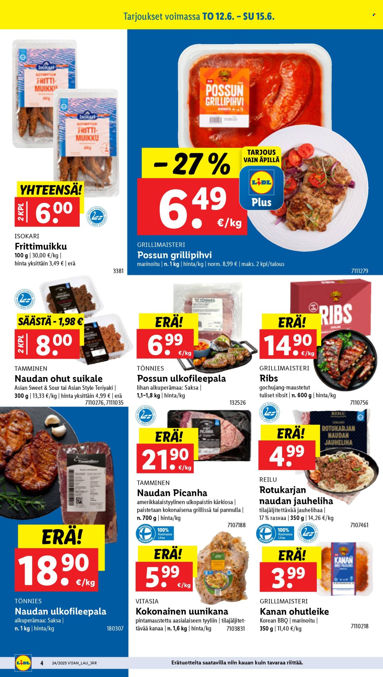 Lidl tarjoukset - 12.06.2025 - 17.06.2025. Sivu 6