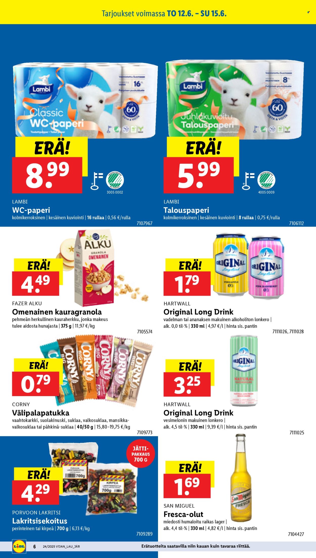 Lidl tarjoukset - 12.06.2025 - 17.06.2025. Sivu 8
