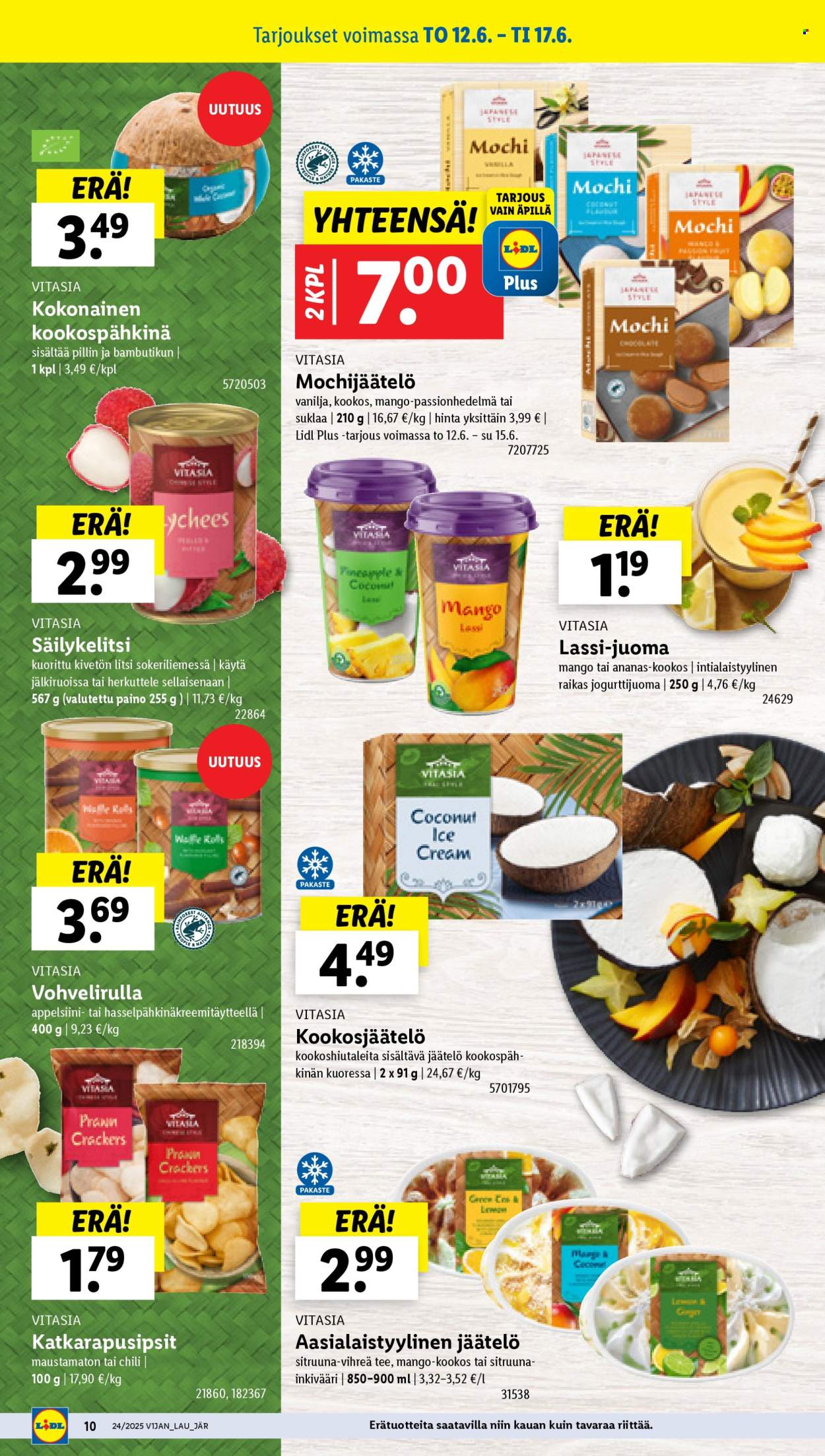Lidl tarjoukset - 12.06.2025 - 17.06.2025. Sivu 12