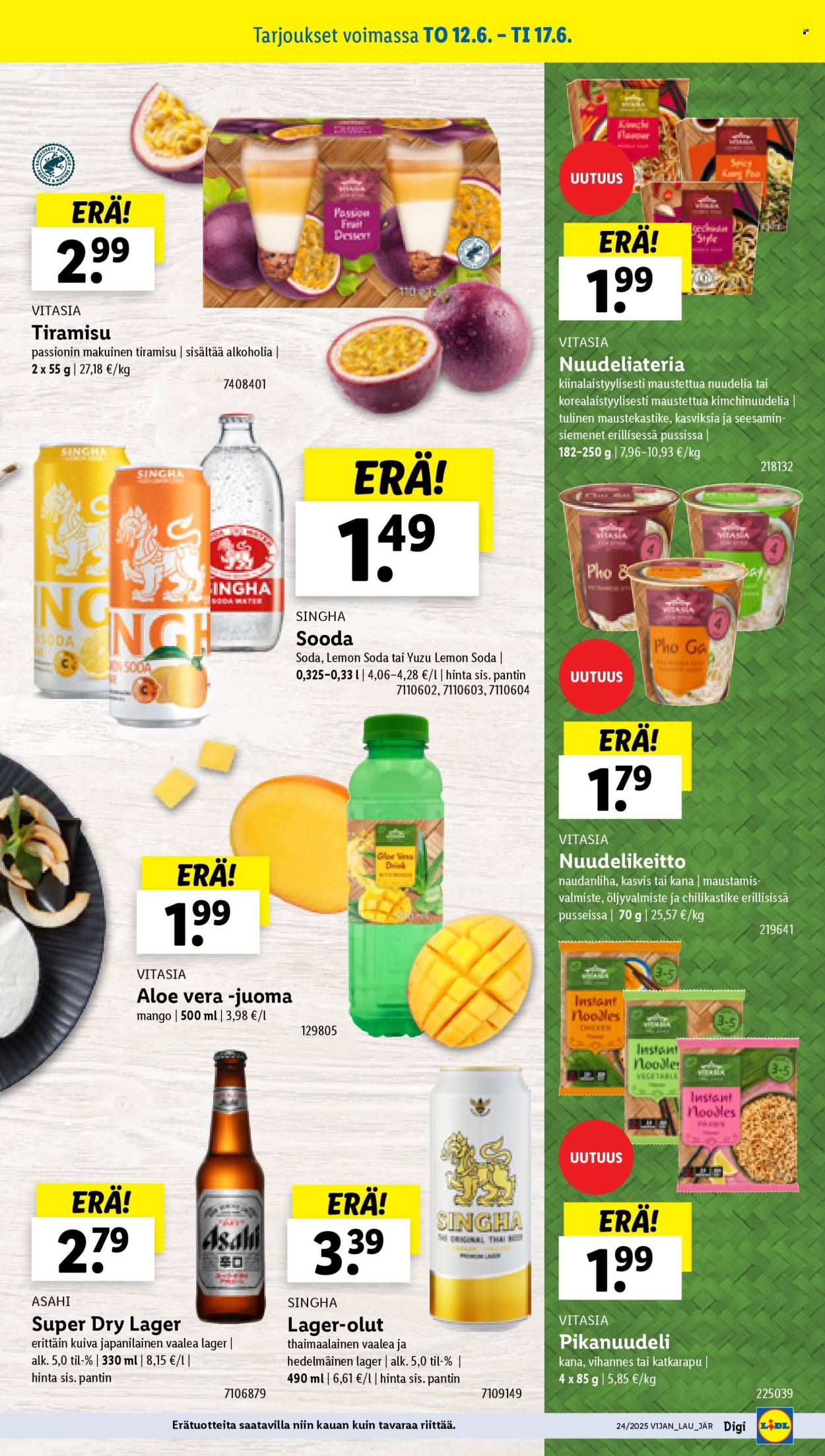 Lidl tarjoukset - 12.06.2025 - 17.06.2025. Sivu 13