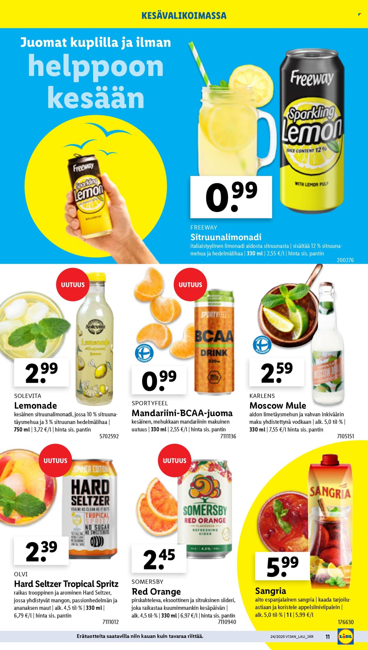 Lidl tarjoukset - 12.06.2025 - 17.06.2025. Sivu 15