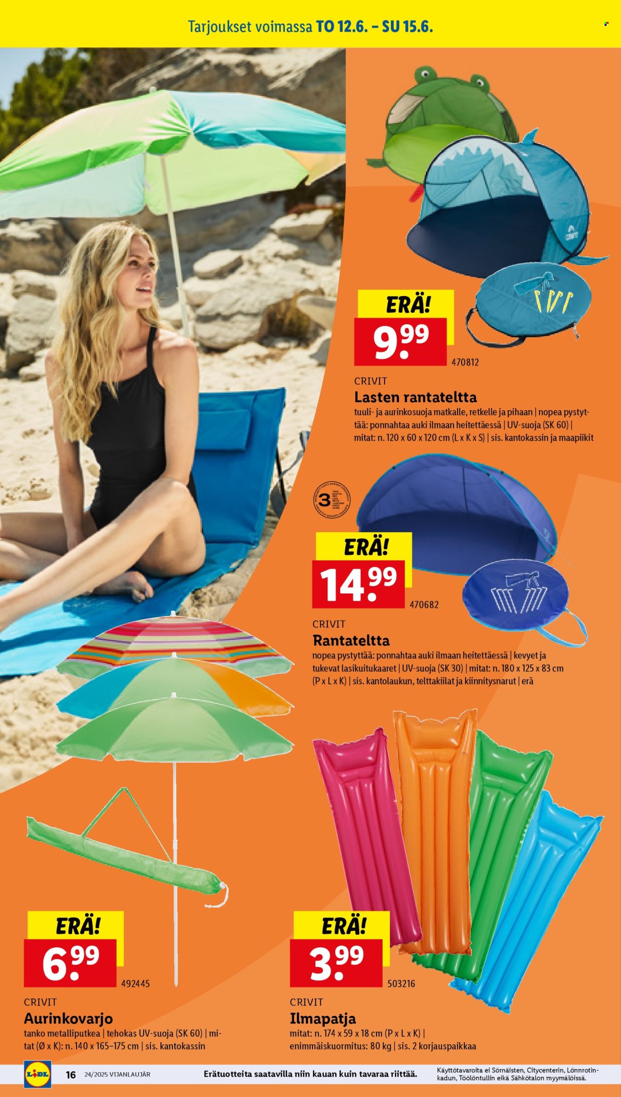 Lidl tarjoukset - 12.06.2025 - 17.06.2025. Sivu 20