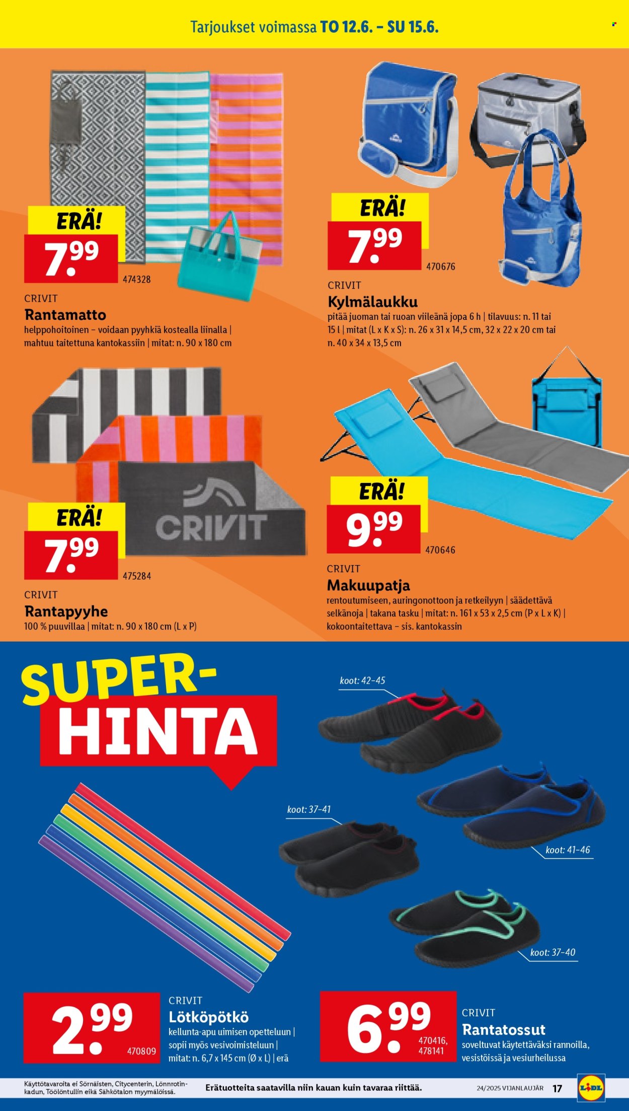 Lidl tarjoukset - 12.06.2025 - 17.06.2025. Sivu 21