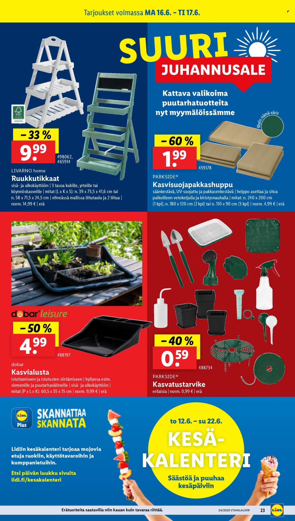 Lidl tarjoukset - 12.06.2025 - 17.06.2025. Sivu 29