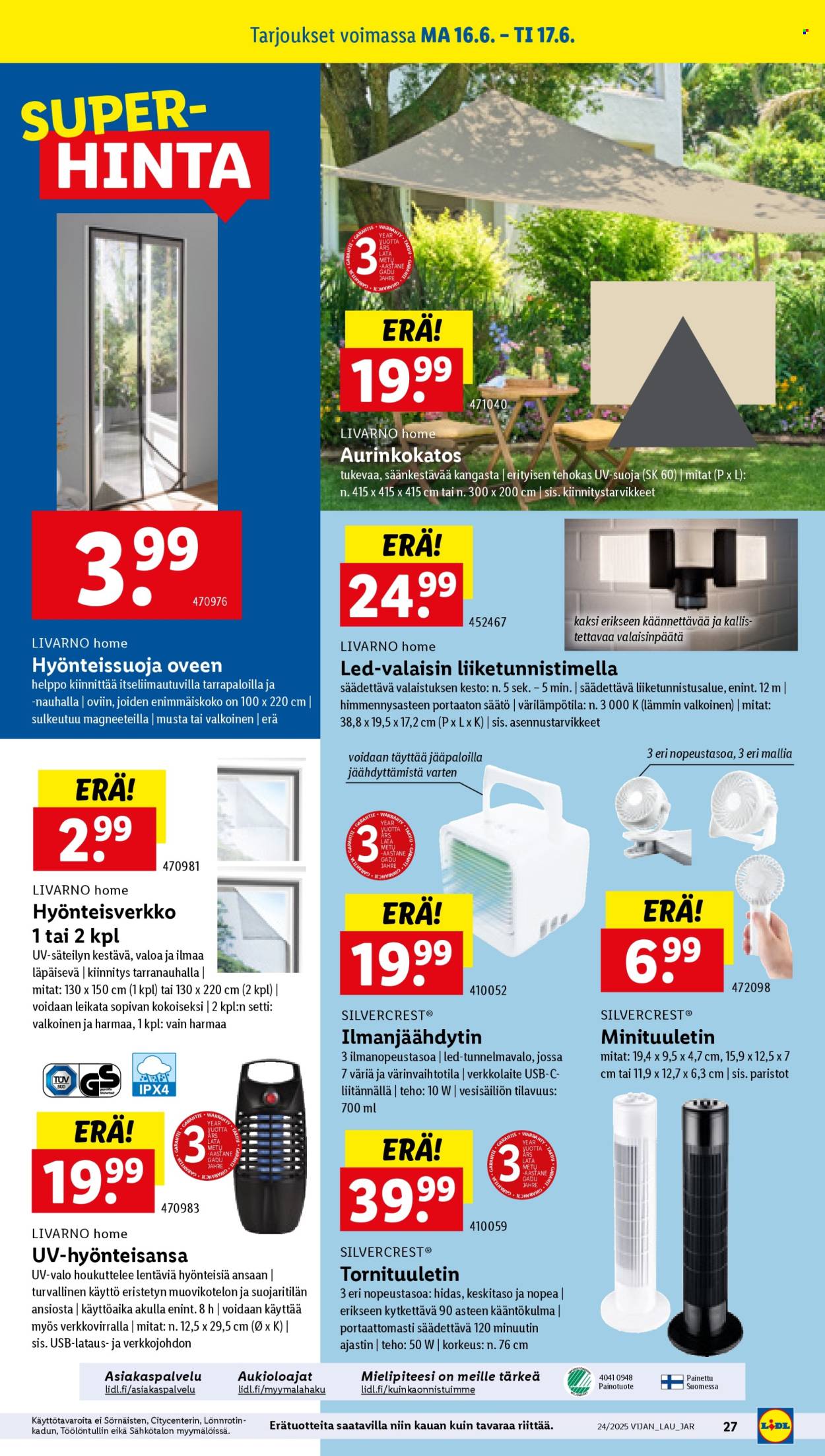 Lidl tarjoukset - 12.06.2025 - 17.06.2025. Sivu 33