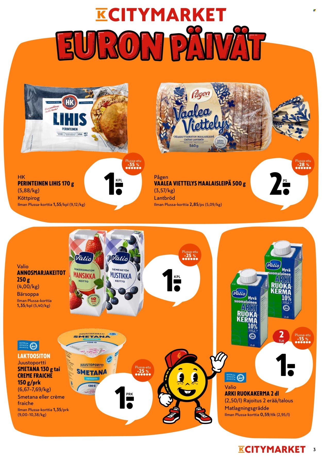 K-citymarket tarjoukset - 09.06.2025 - 11.06.2025. Sivu 3