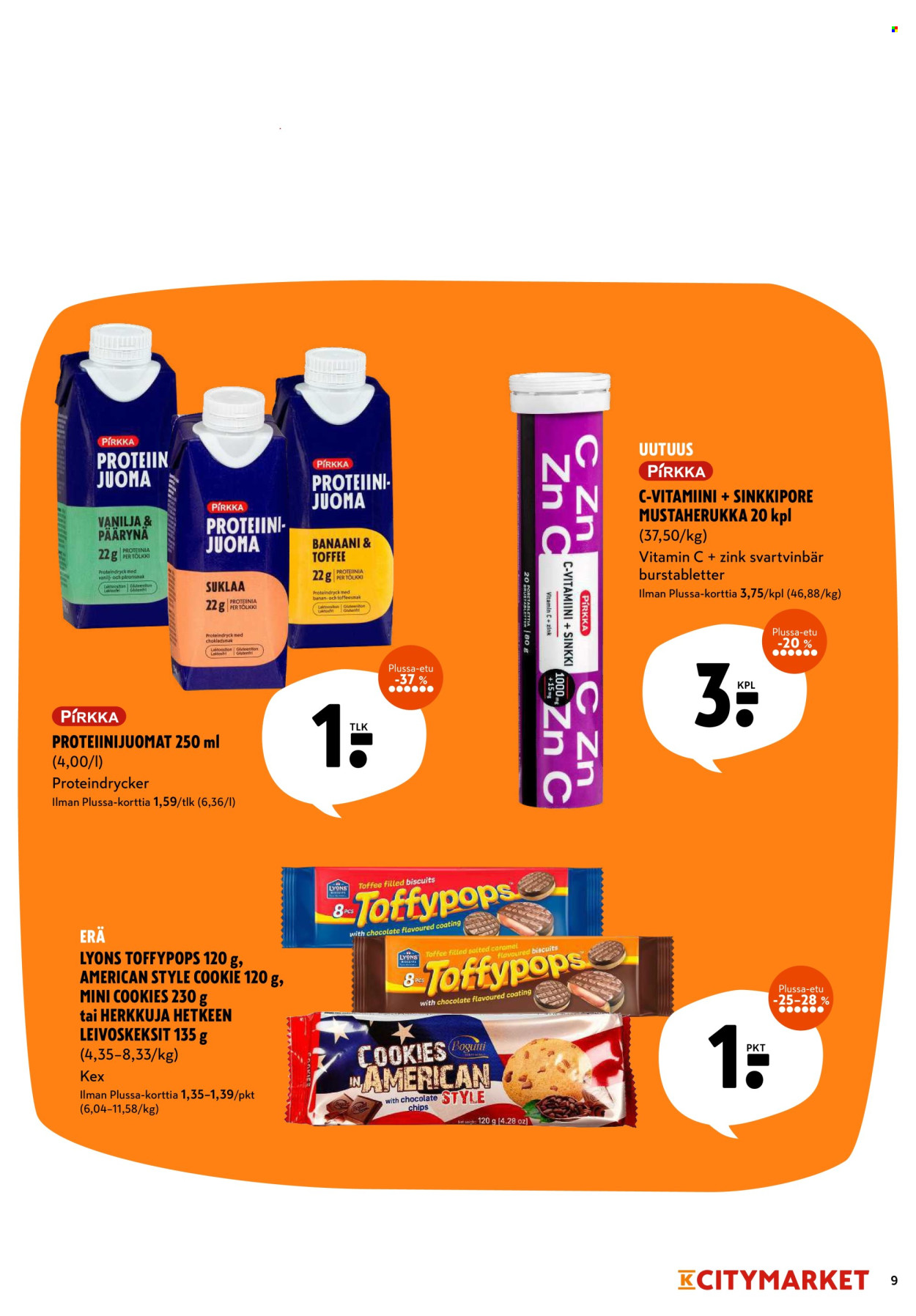 K-citymarket tarjoukset - 09.06.2025 - 11.06.2025. Sivu 9