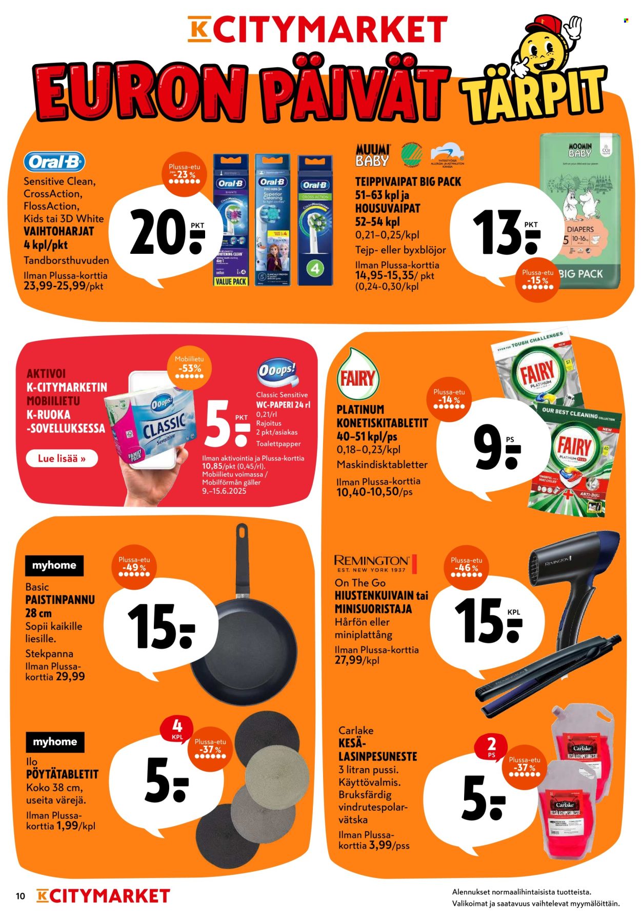 K-citymarket tarjoukset - 09.06.2025 - 11.06.2025. Sivu 10