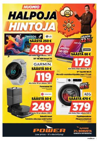 Power tarjoukset  - 09.06.2025 - 14.06.2025.