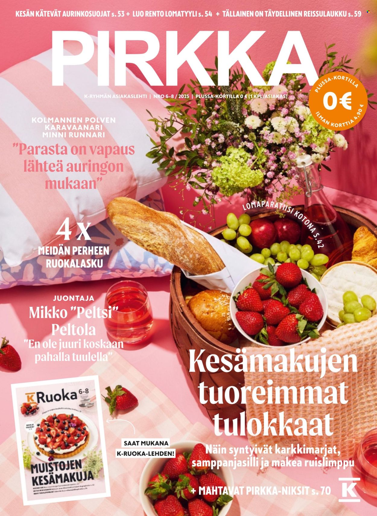 K-market tarjoukset - 11.06.2025 - 26.08.2025. Sivu 1
