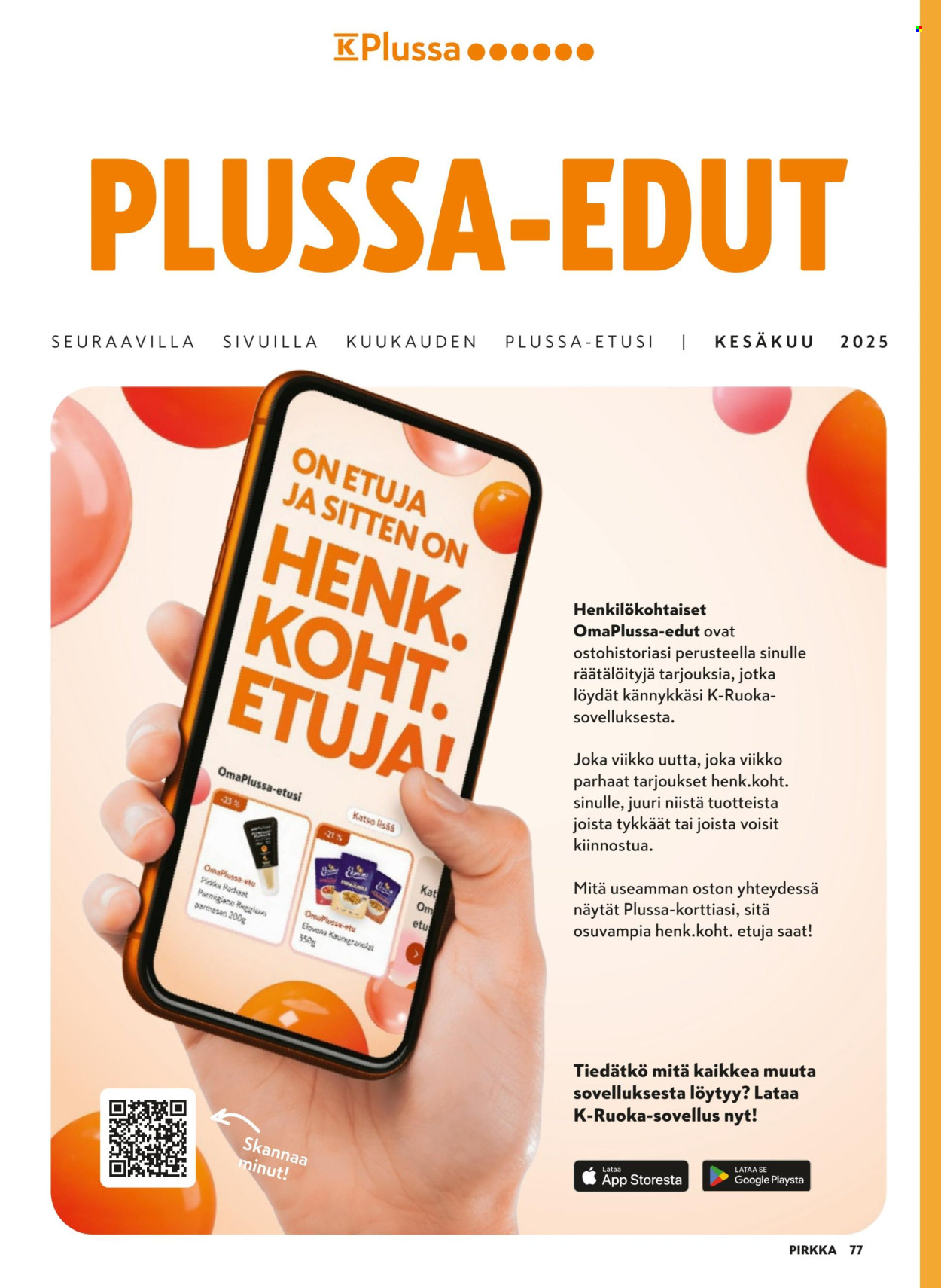K-market tarjoukset - 11.06.2025 - 26.08.2025. Sivu 77