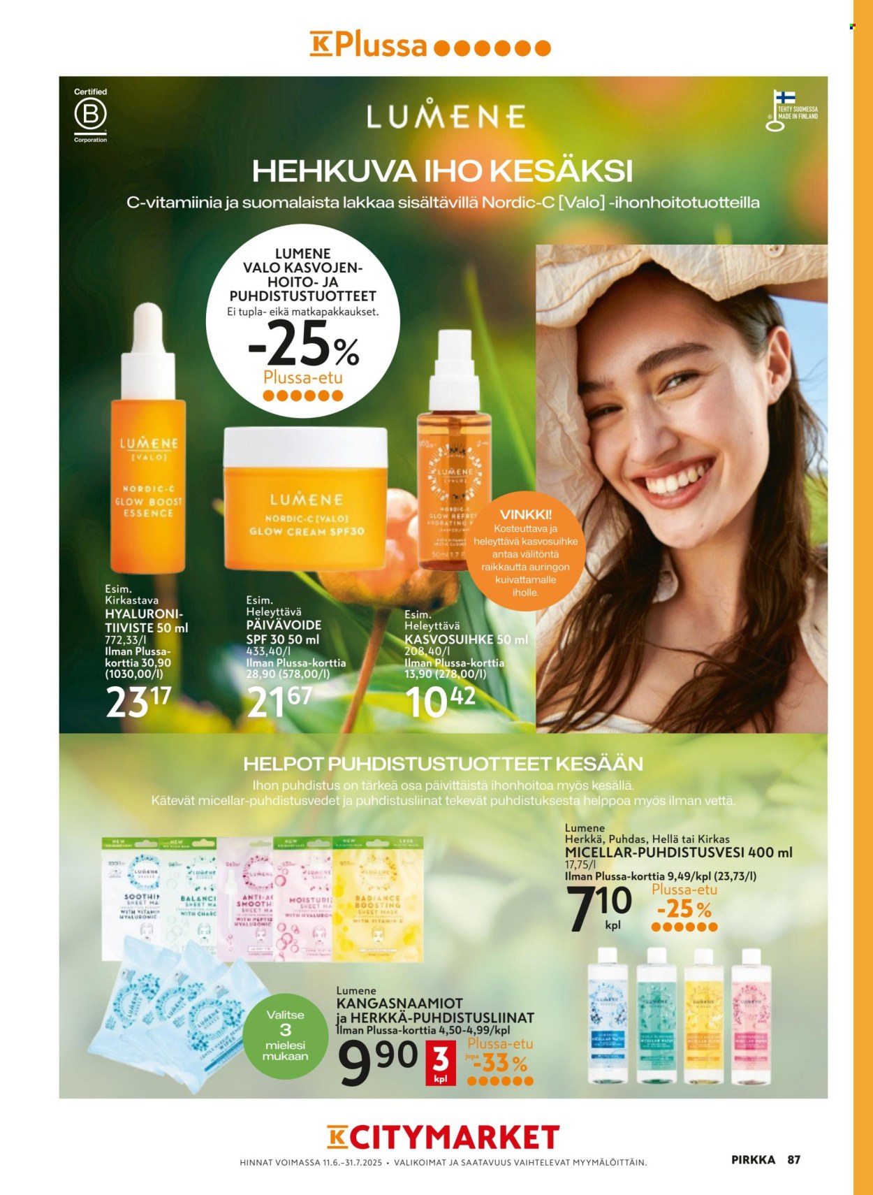 K-market tarjoukset - 11.06.2025 - 26.08.2025. Sivu 87