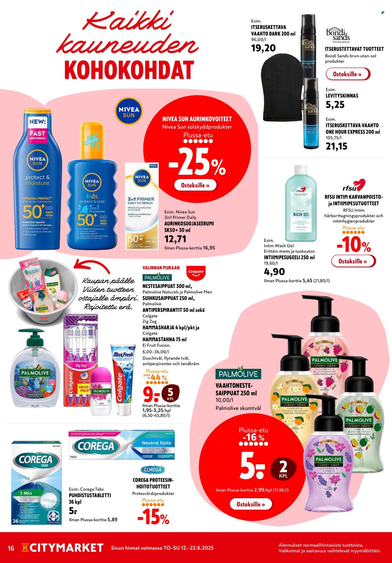 K-citymarket tarjoukset - 12.06.2025 - 22.06.2025. Sivu 16