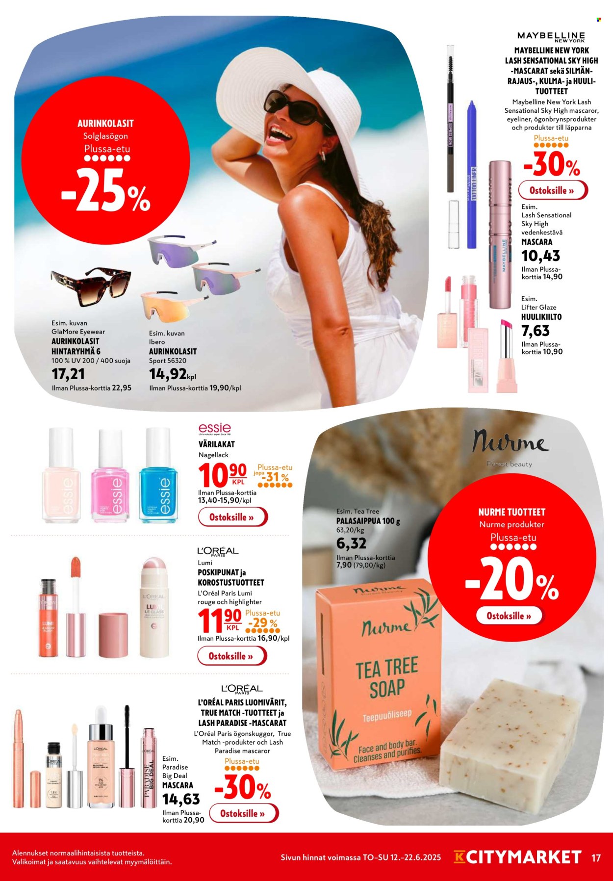 K-citymarket tarjoukset - 12.06.2025 - 22.06.2025. Sivu 17