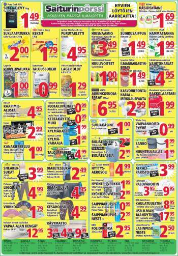 Saiturinpörssi tarjoukset  - 12.06.2025 - 17.06.2025.