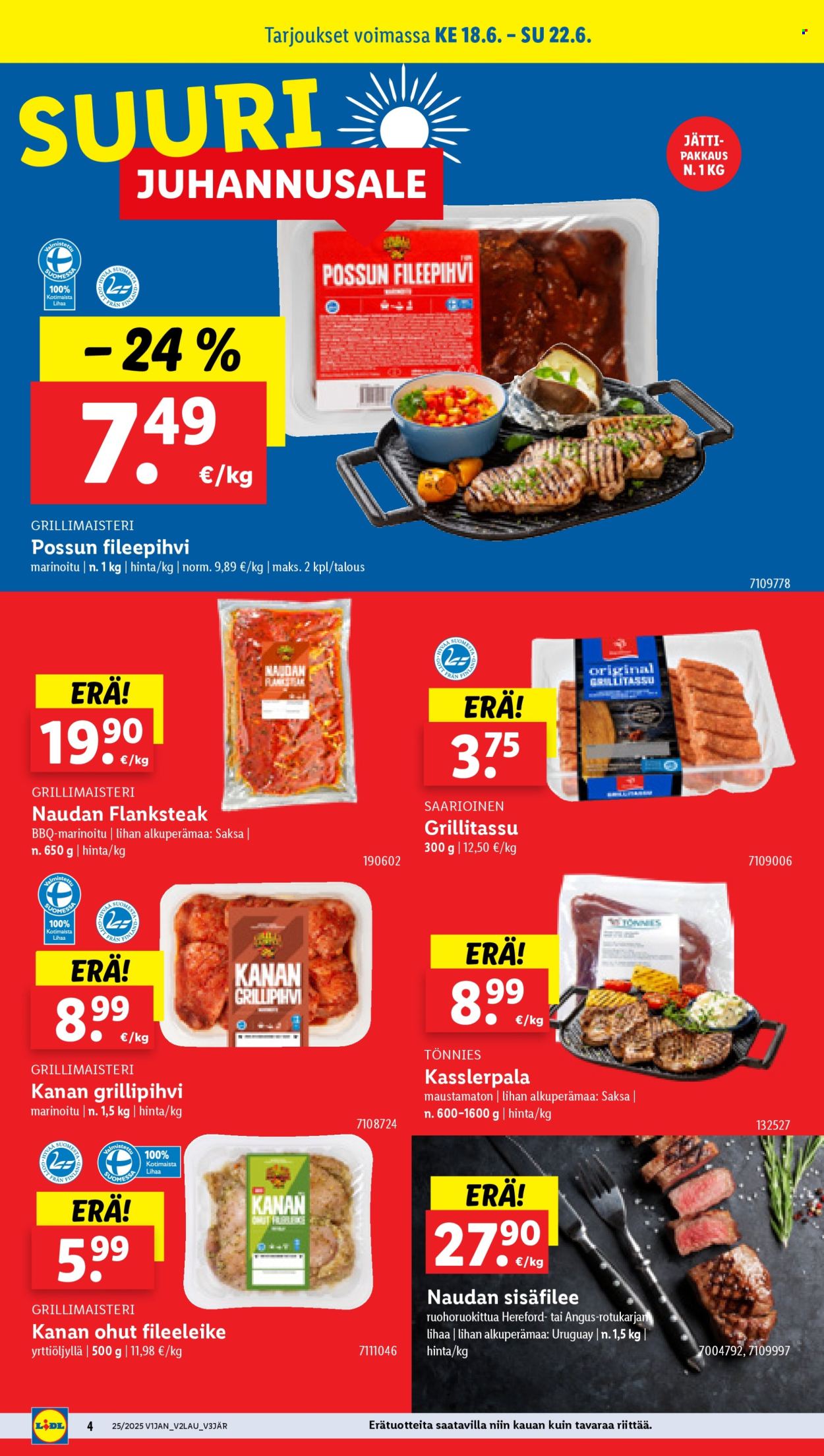 Lidl tarjoukset - 18.06.2025 - 25.06.2025. Sivu 6