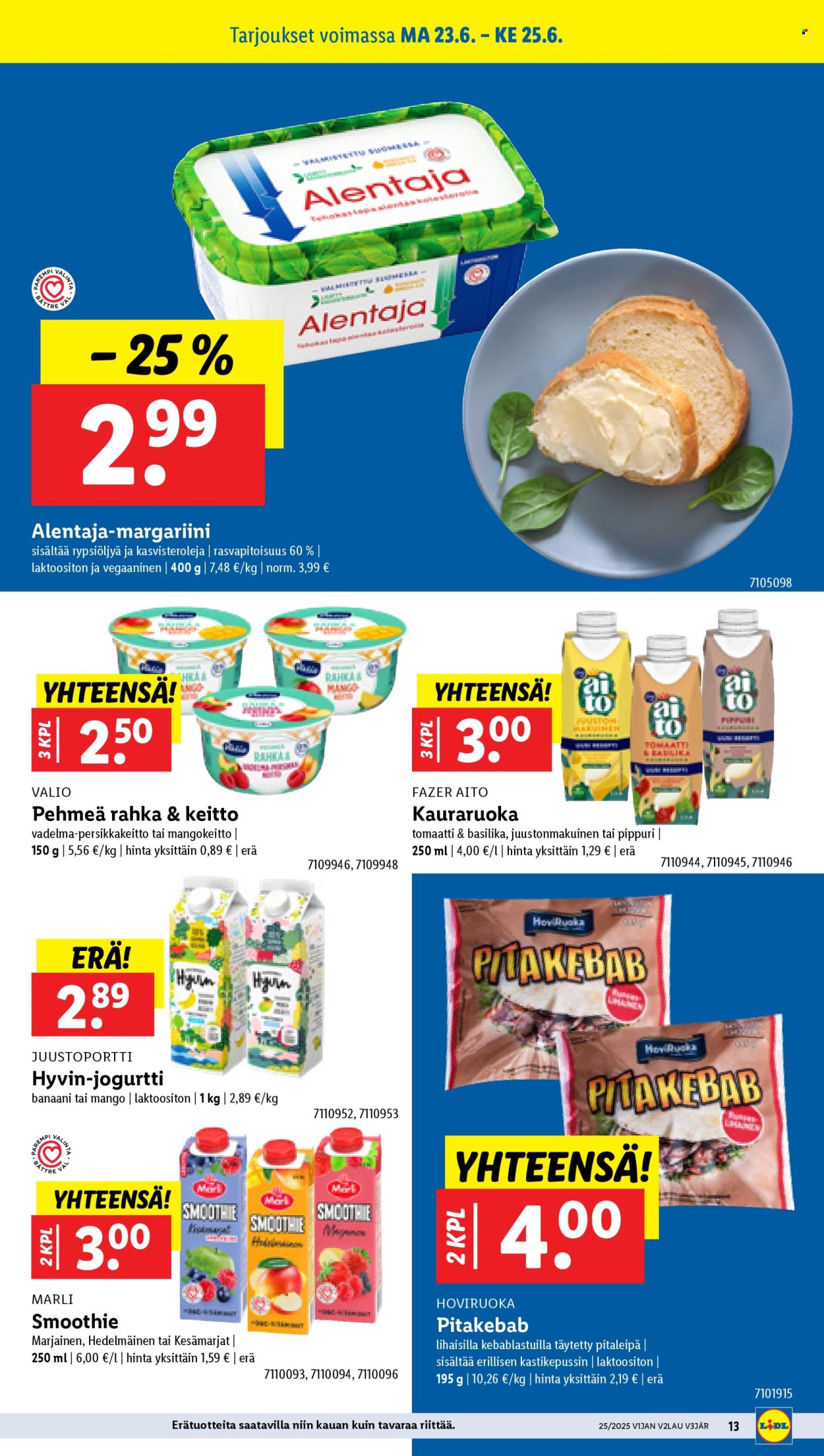 Lidl tarjoukset - 18.06.2025 - 25.06.2025. Sivu 17