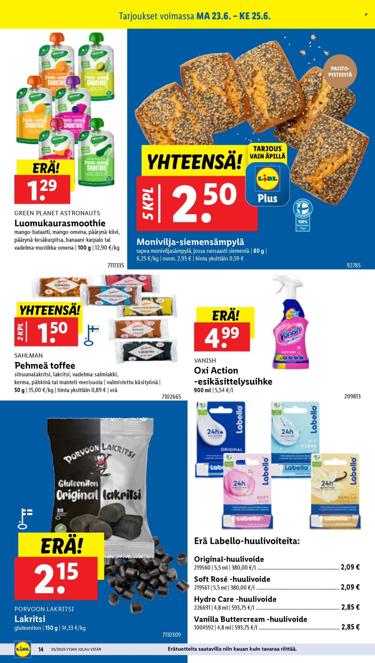 Lidl tarjoukset - 18.06.2025 - 25.06.2025. Sivu 18