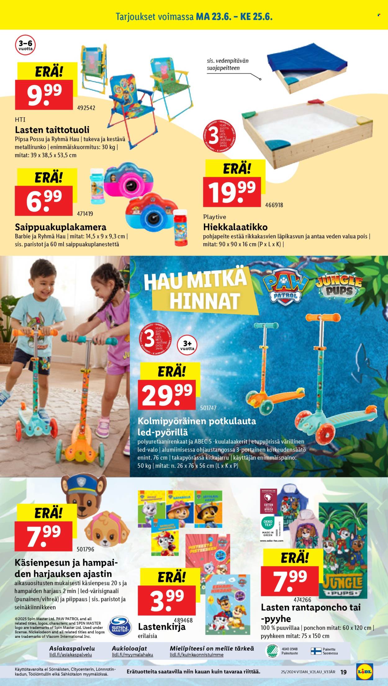 Lidl tarjoukset - 18.06.2025 - 25.06.2025. Sivu 23