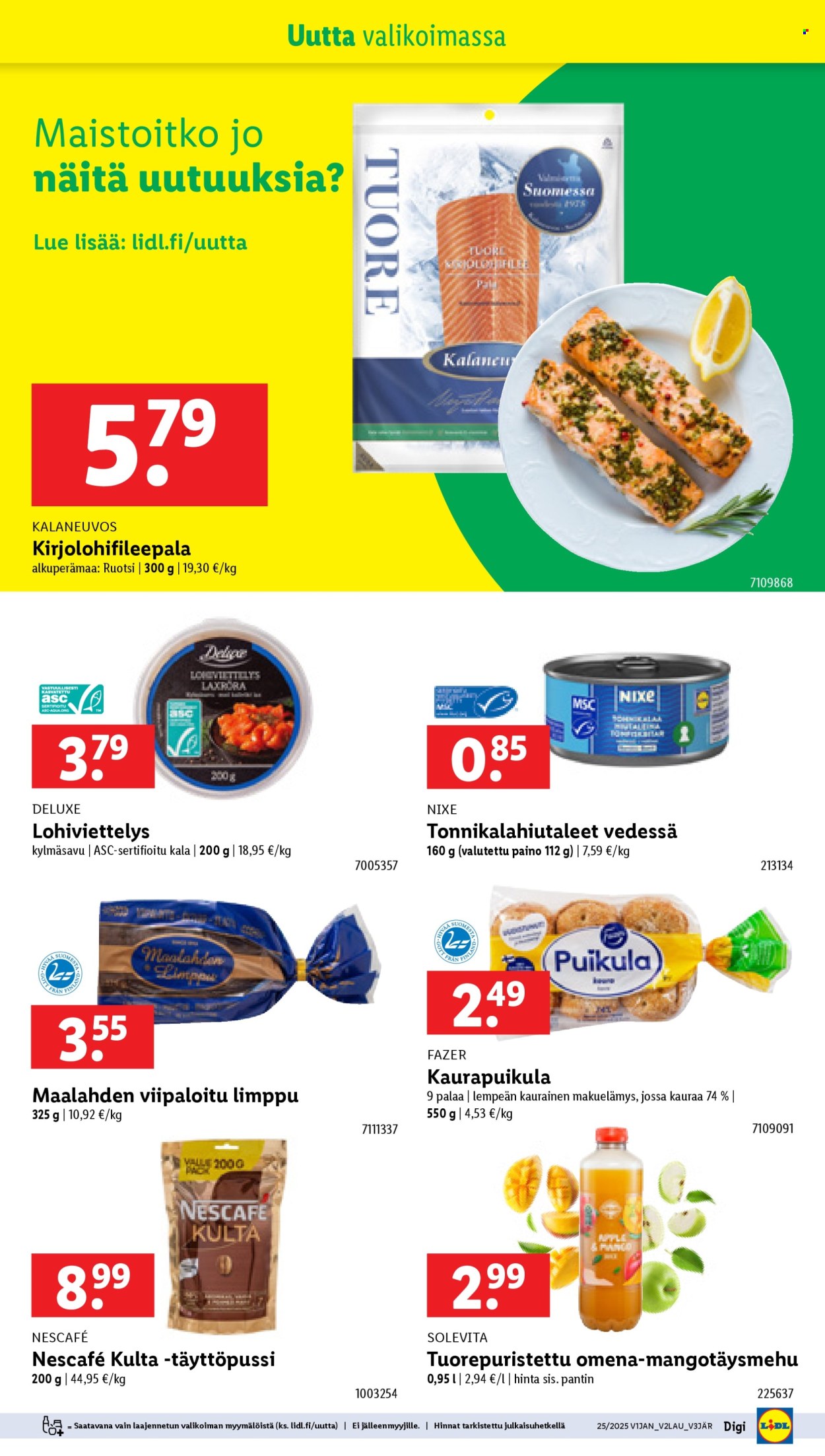 Lidl tarjoukset - 18.06.2025 - 25.06.2025. Sivu 25