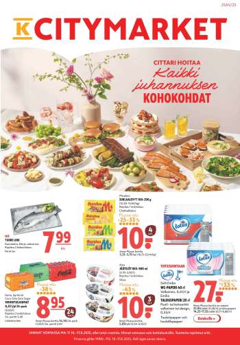 K-citymarket tarjoukset  - 16.06.2025 - 22.06.2025.