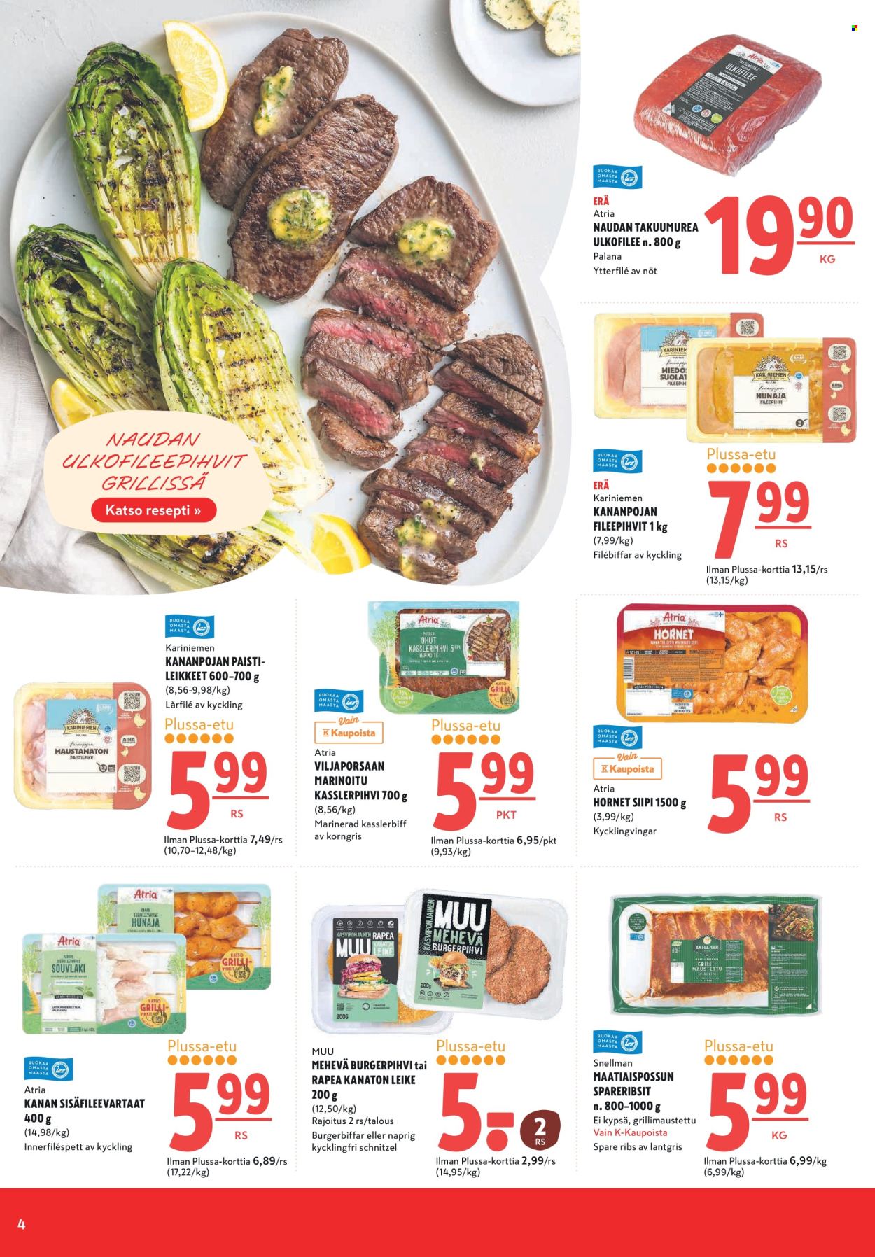 K-citymarket tarjoukset - 16.06.2025 - 22.06.2025. Sivu 4