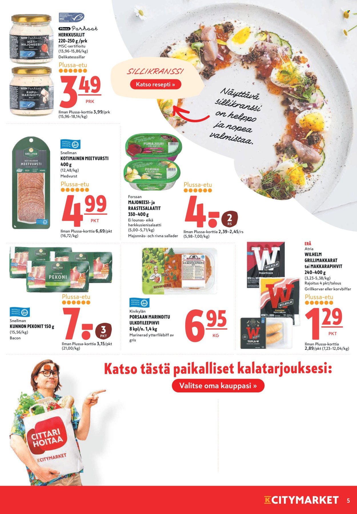 K-citymarket tarjoukset - 16.06.2025 - 22.06.2025. Sivu 5