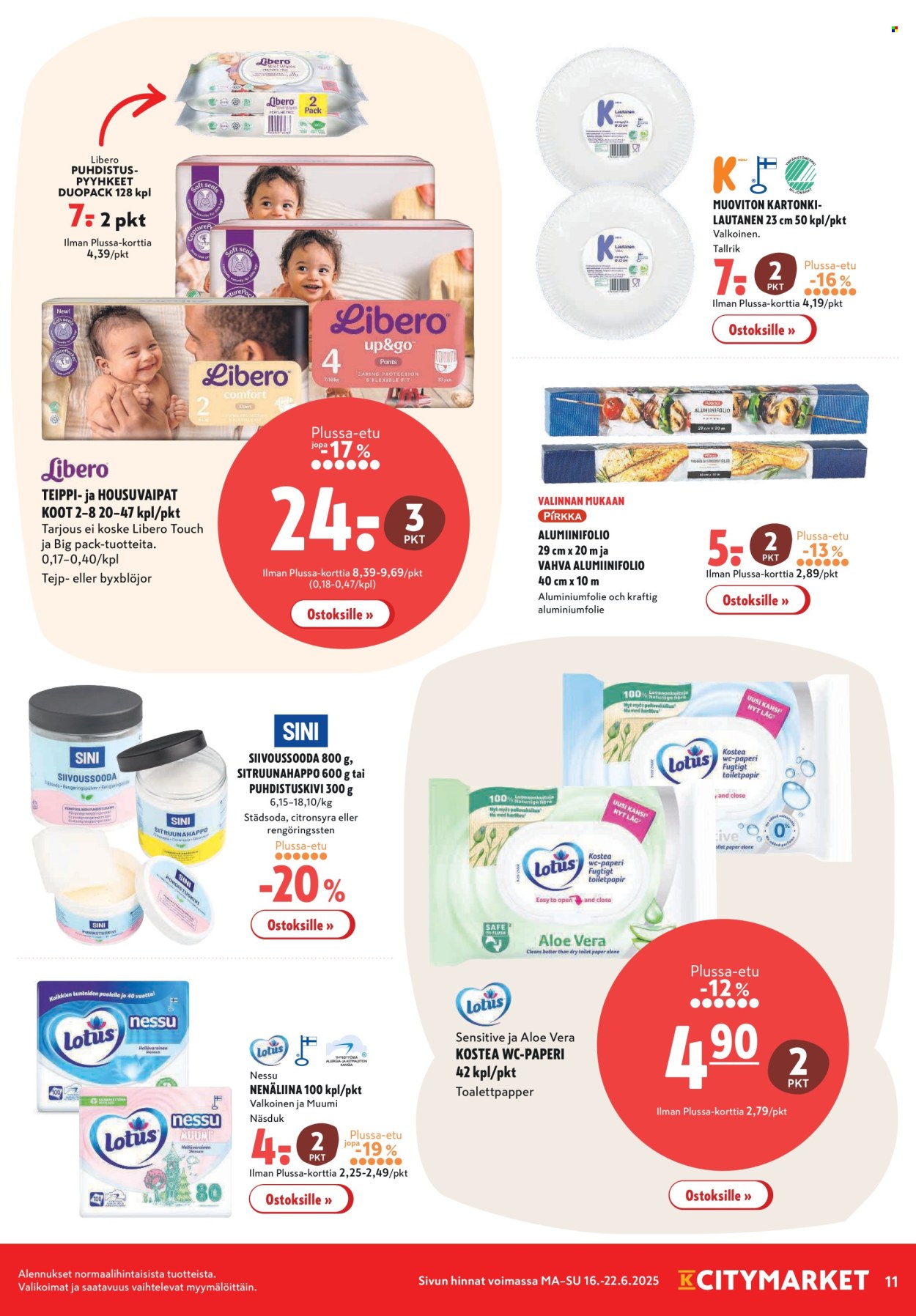 K-citymarket tarjoukset - 16.06.2025 - 22.06.2025. Sivu 11