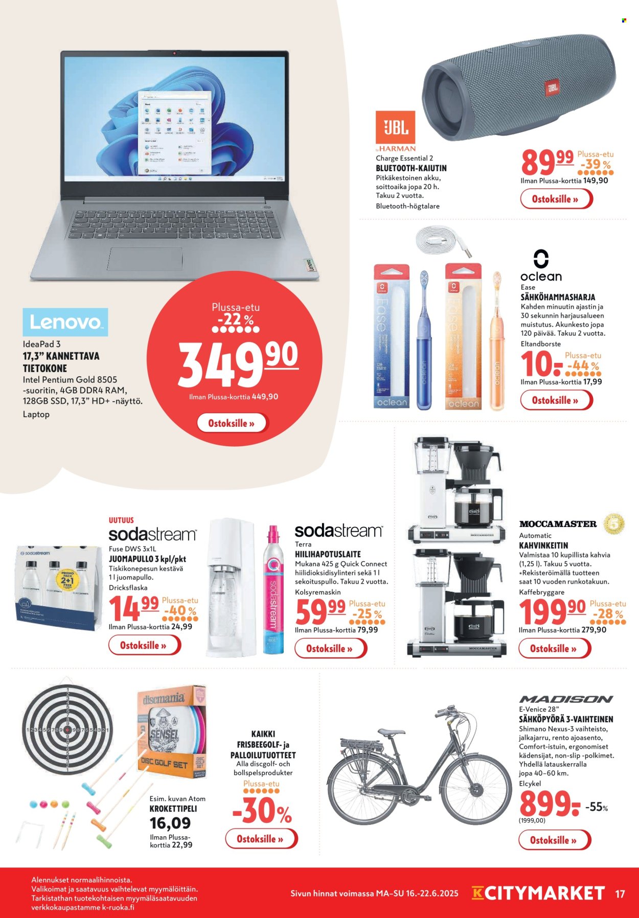 K-citymarket tarjoukset - 16.06.2025 - 22.06.2025. Sivu 17