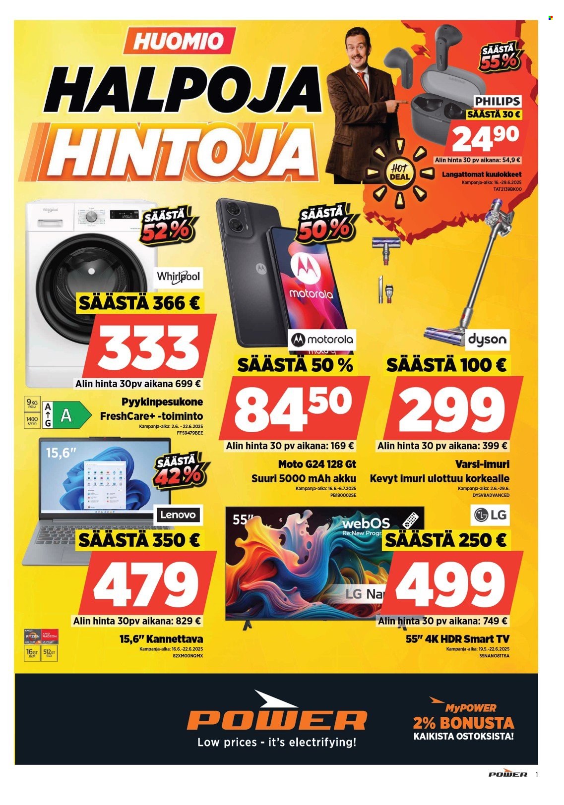 Power tarjoukset - 16.06.2025 - 22.06.2025. Sivu 1