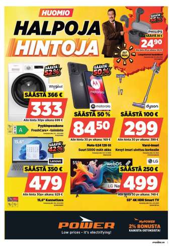Power tarjoukset  - 16.06.2025 - 22.06.2025.