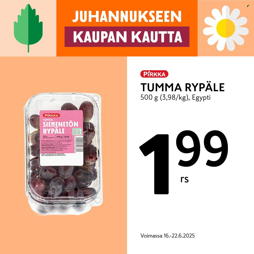 K-market tarjoukset - 16.06.2025 - 22.06.2025. Sivu 3