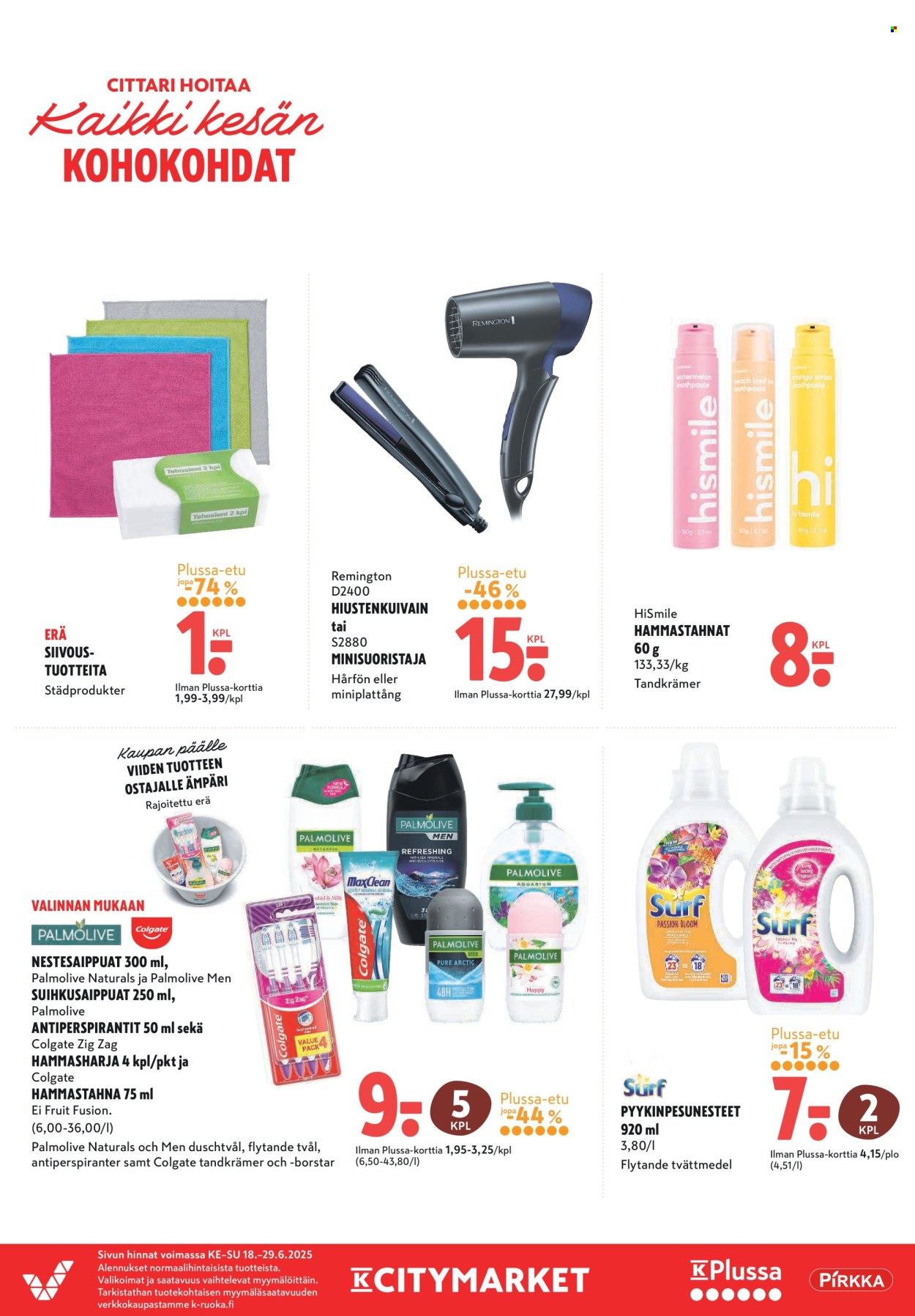 K-citymarket tarjoukset - 18.06.2025 - 29.06.2025. Sivu 19