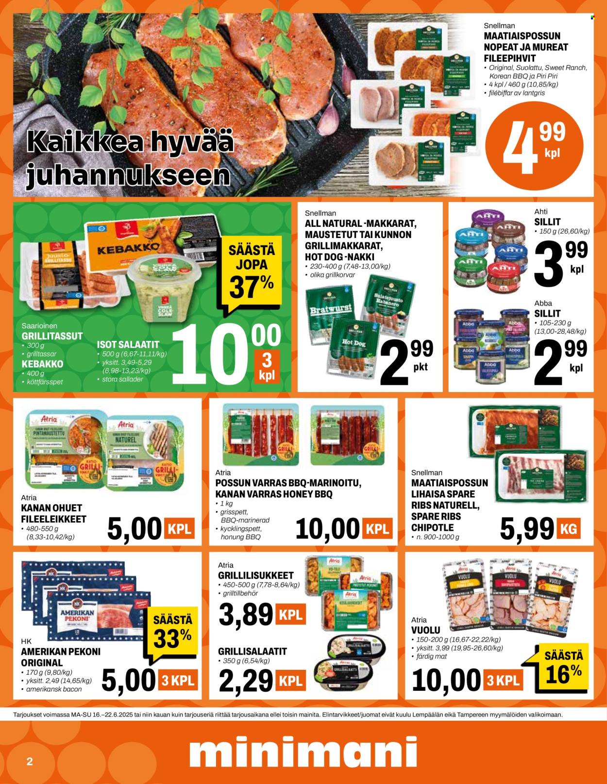 Minimani tarjoukset - 16.06.2025 - 22.06.2025. Sivu 2