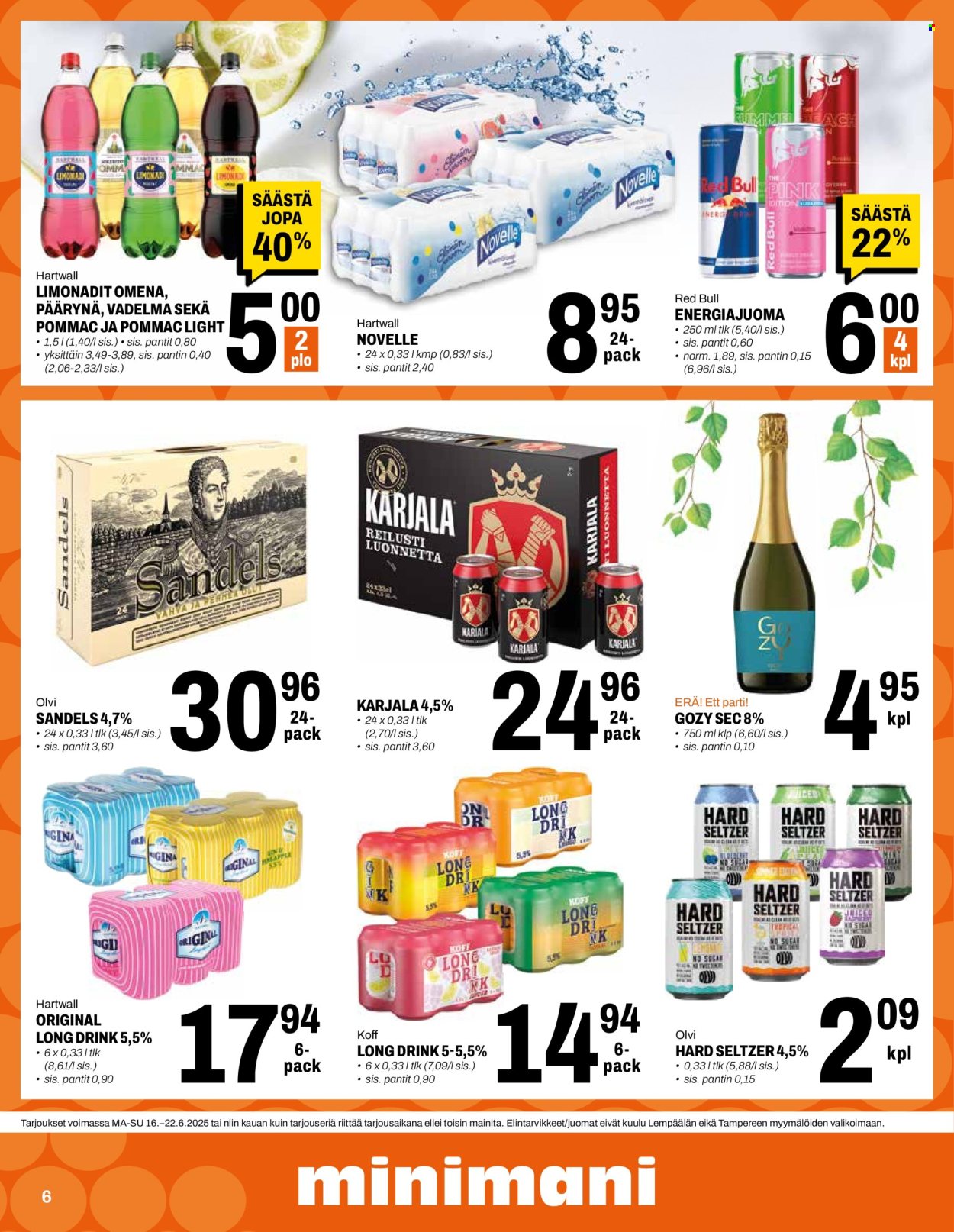 Minimani tarjoukset - 16.06.2025 - 22.06.2025. Sivu 6