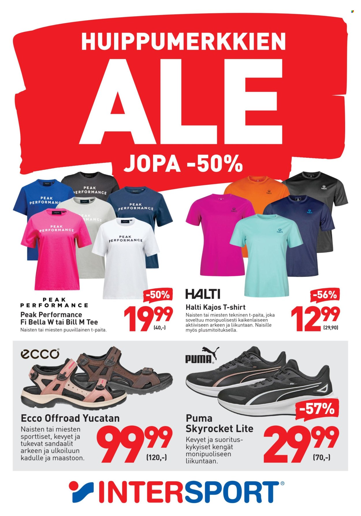 Intersport tarjoukset - 19.06.2025 - 20.07.2025. Sivu 1