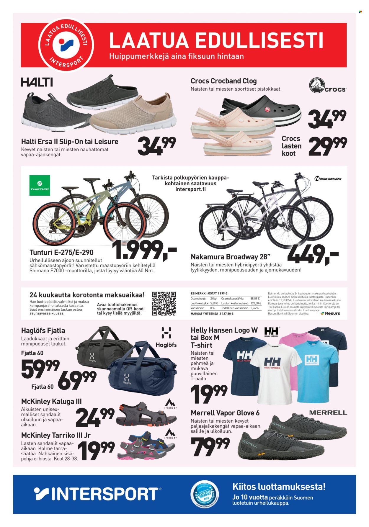 Intersport tarjoukset - 19.06.2025 - 20.07.2025. Sivu 7