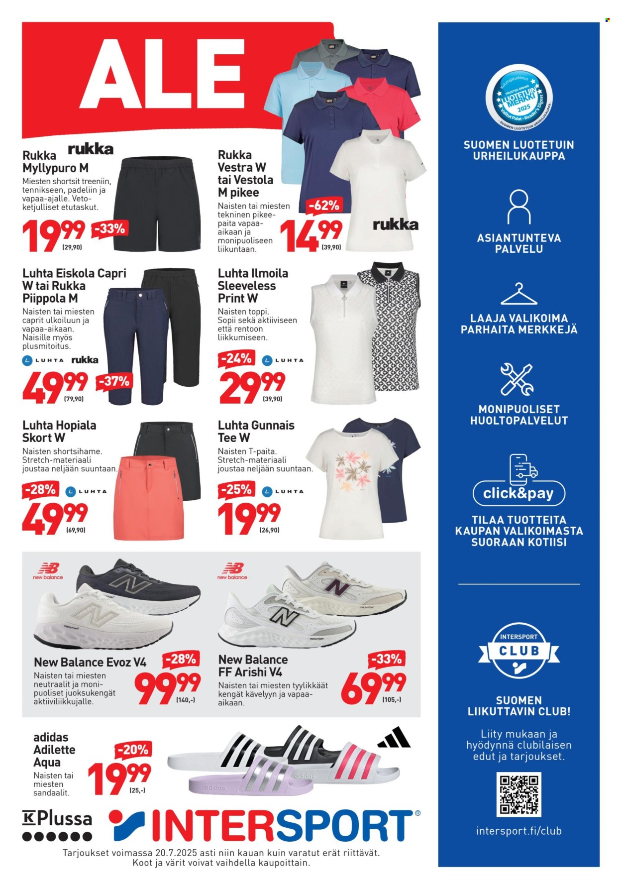 Intersport tarjoukset - 19.06.2025 - 20.07.2025. Sivu 8