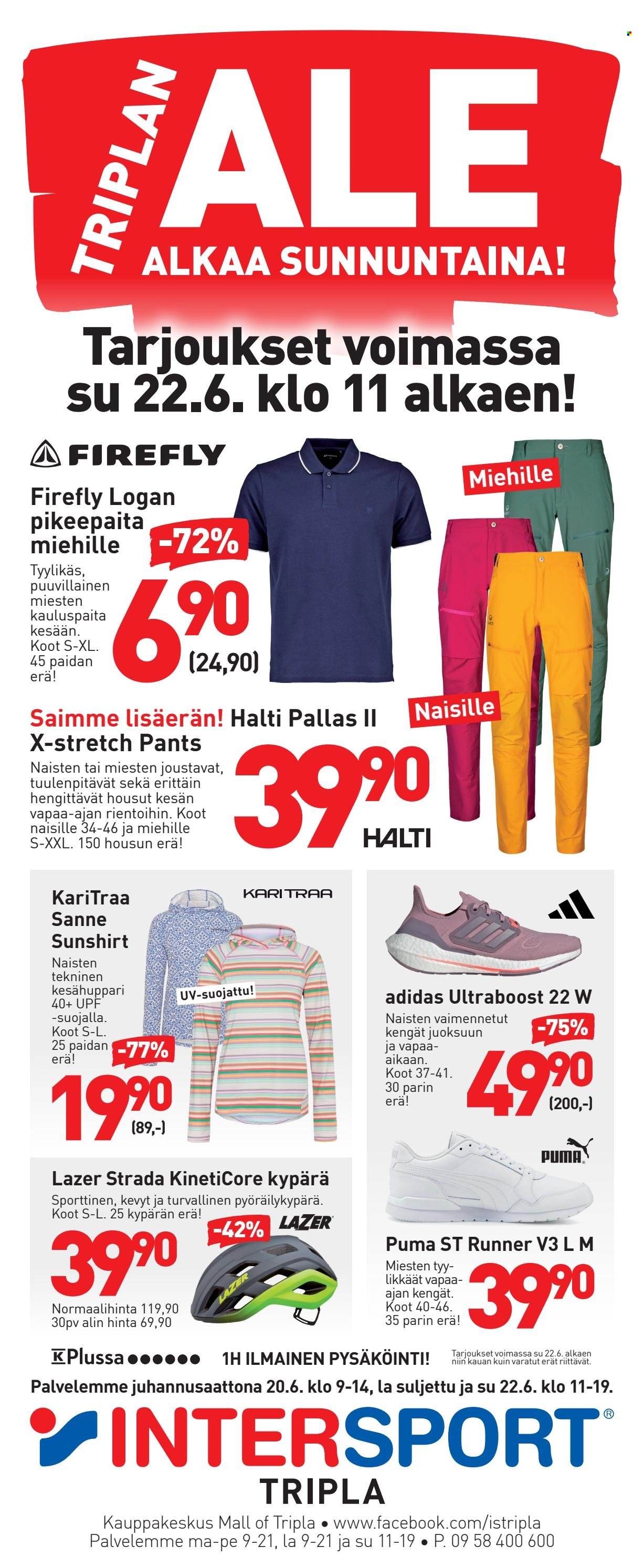 Intersport tarjoukset - 20.06.2025 - 20.06.2025. Sivu 1