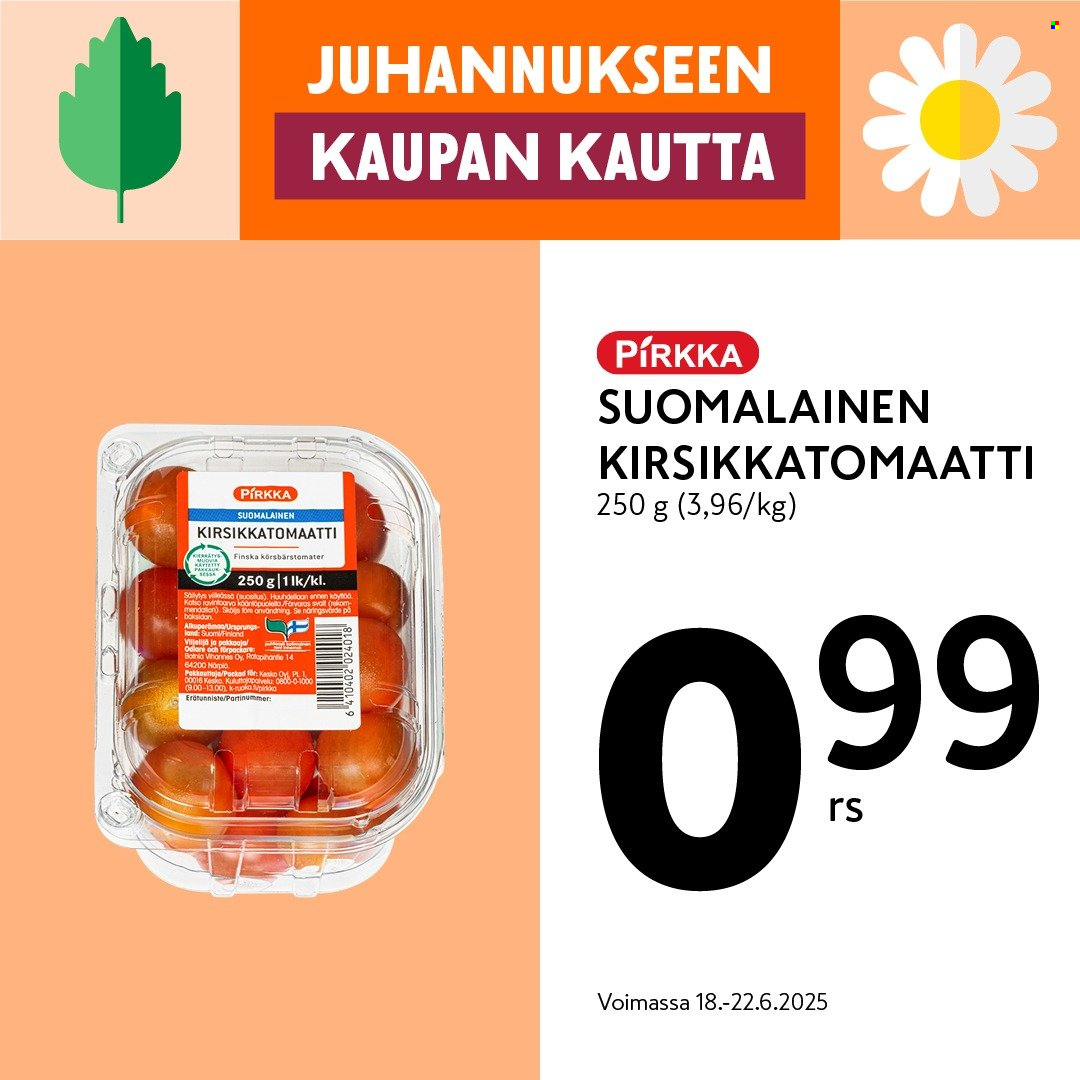 K-market tarjoukset - 18.06.2025 - 22.06.2025. Sivu 3