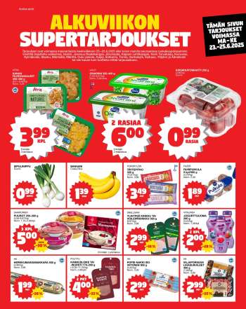 Tokmanni tarjoukset  - 23.06.2025 - 25.06.2025.