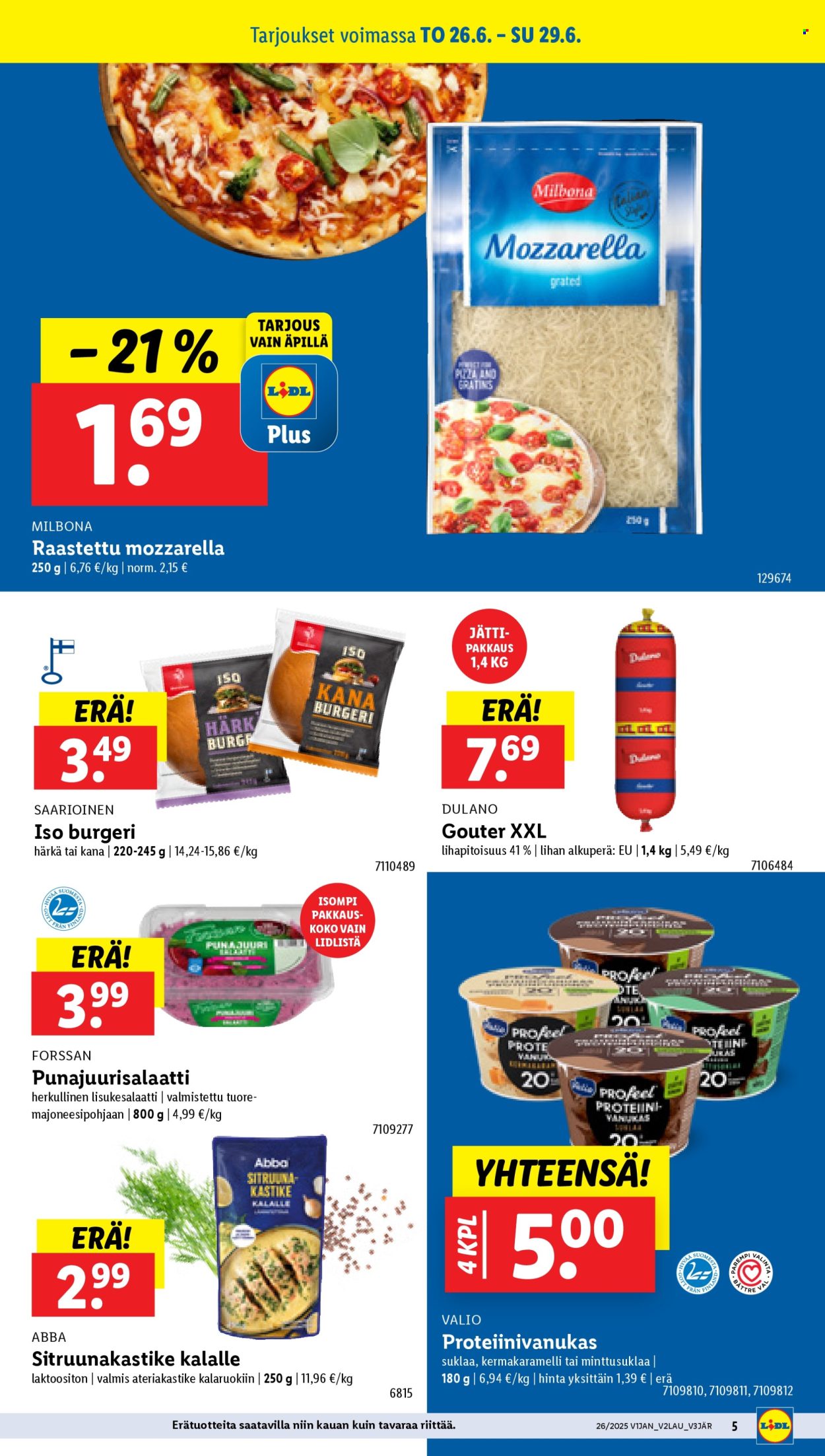Lidl tarjoukset - 26.06.2025 - 02.07.2025. Sivu 7