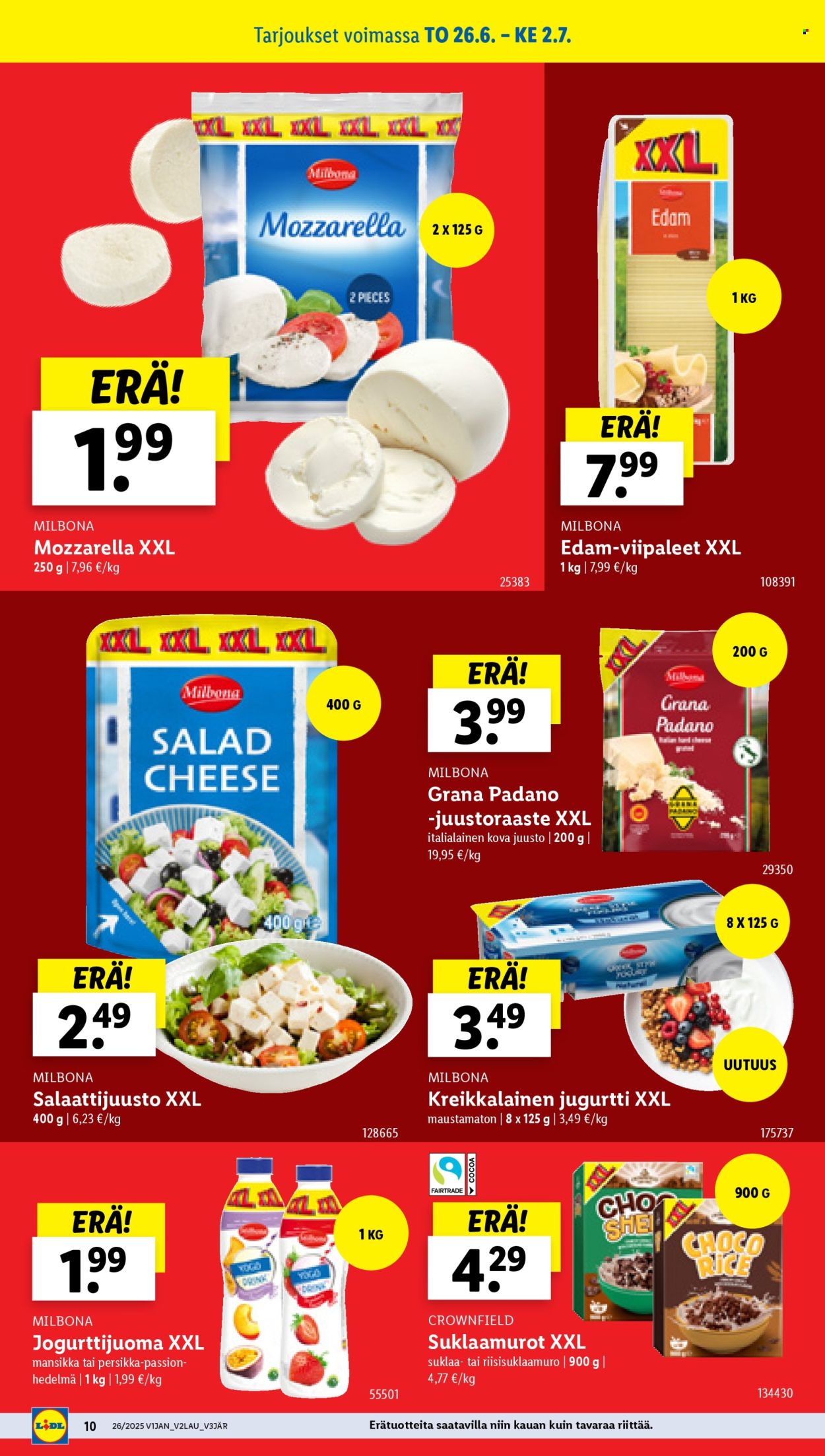 Lidl tarjoukset - 26.06.2025 - 02.07.2025. Sivu 12