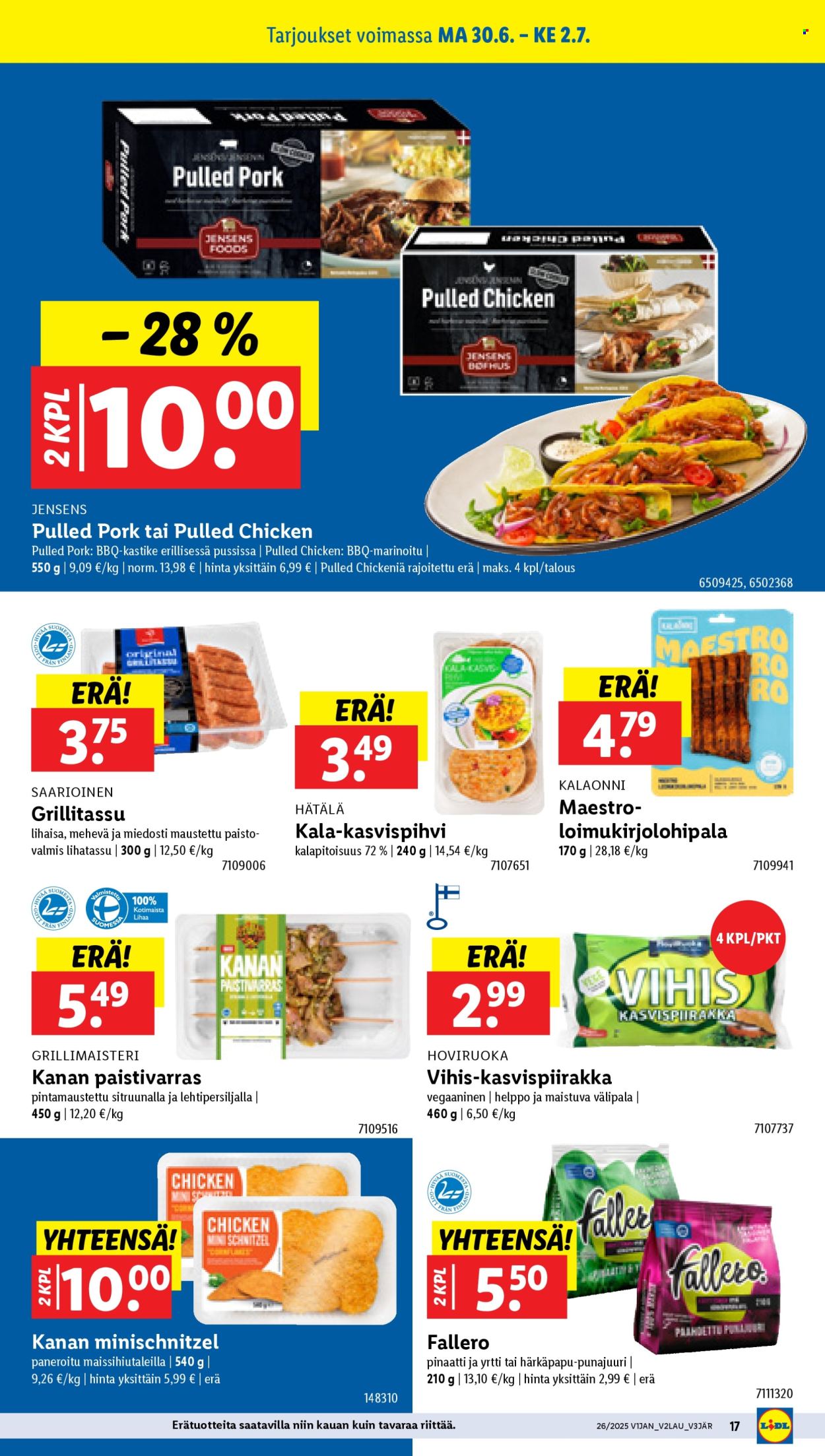 Lidl tarjoukset - 26.06.2025 - 02.07.2025. Sivu 23