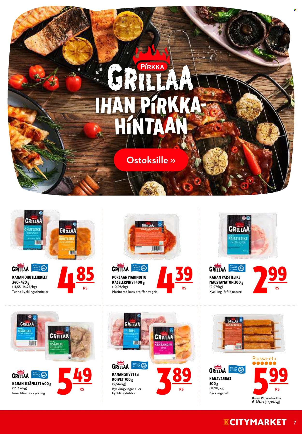 K-citymarket tarjoukset - 23.06.2025 - 29.06.2025. Sivu 7