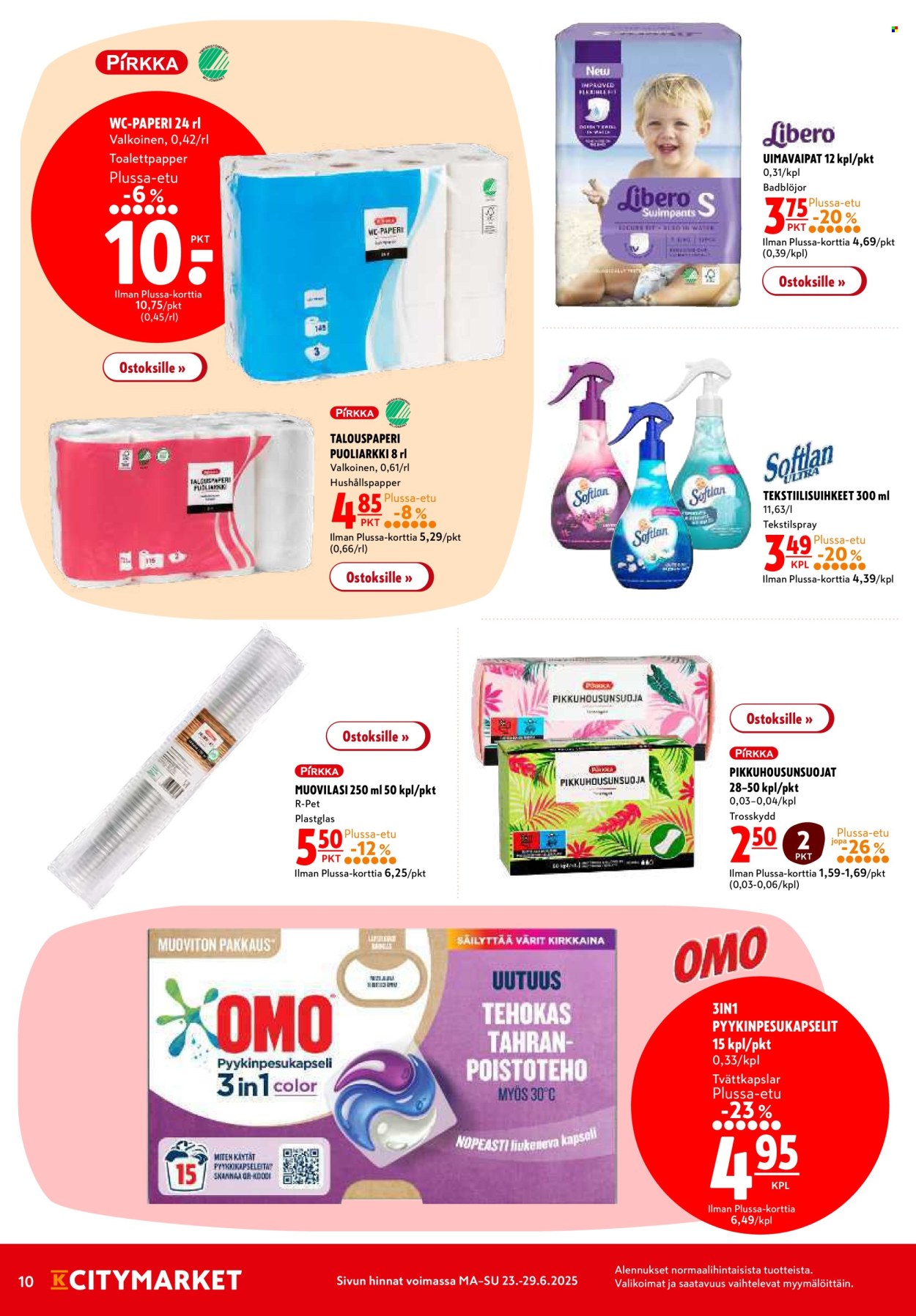 K-citymarket tarjoukset - 23.06.2025 - 29.06.2025. Sivu 10