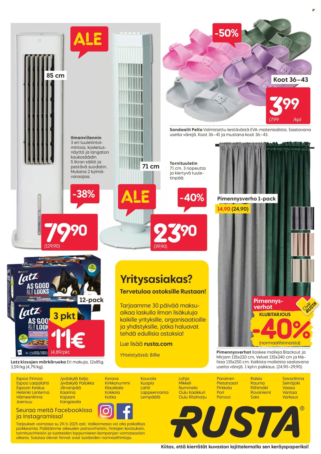 Rusta tarjoukset - 23.06.2025 - 29.06.2025. Sivu 20