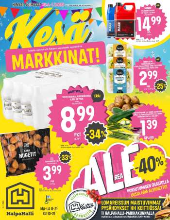 HalpaHalli tarjoukset  - 25.06.2025 - 01.07.2025.